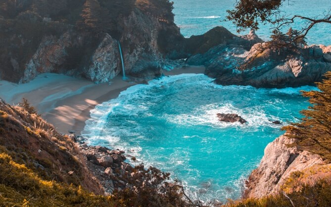 Beautiful cove